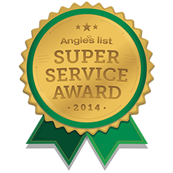 Angie's List Super Saver Award Winner 2014